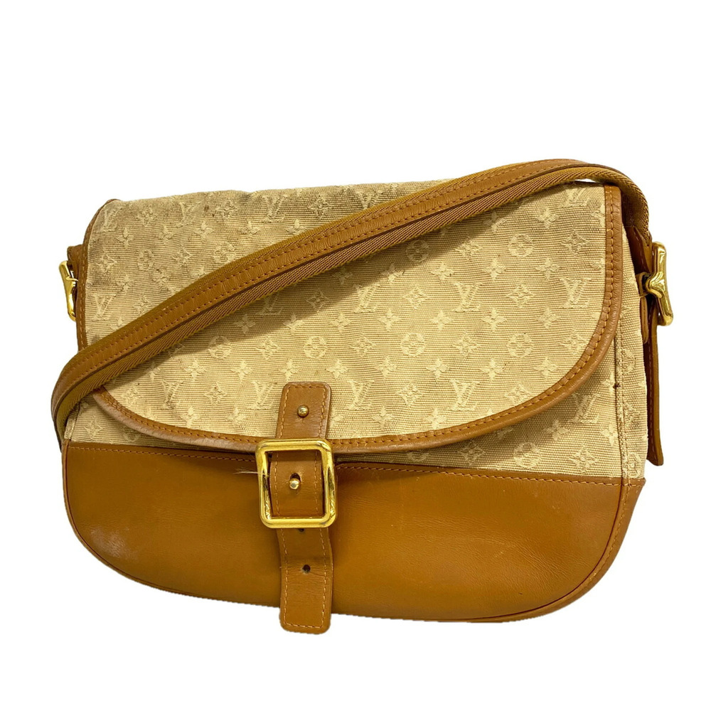 Louis Vuitton Monogram Mini Bérangere Shoulder Bag M92674 Beige Women's